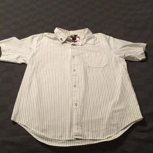 Boys SPLIT SS button down shirt